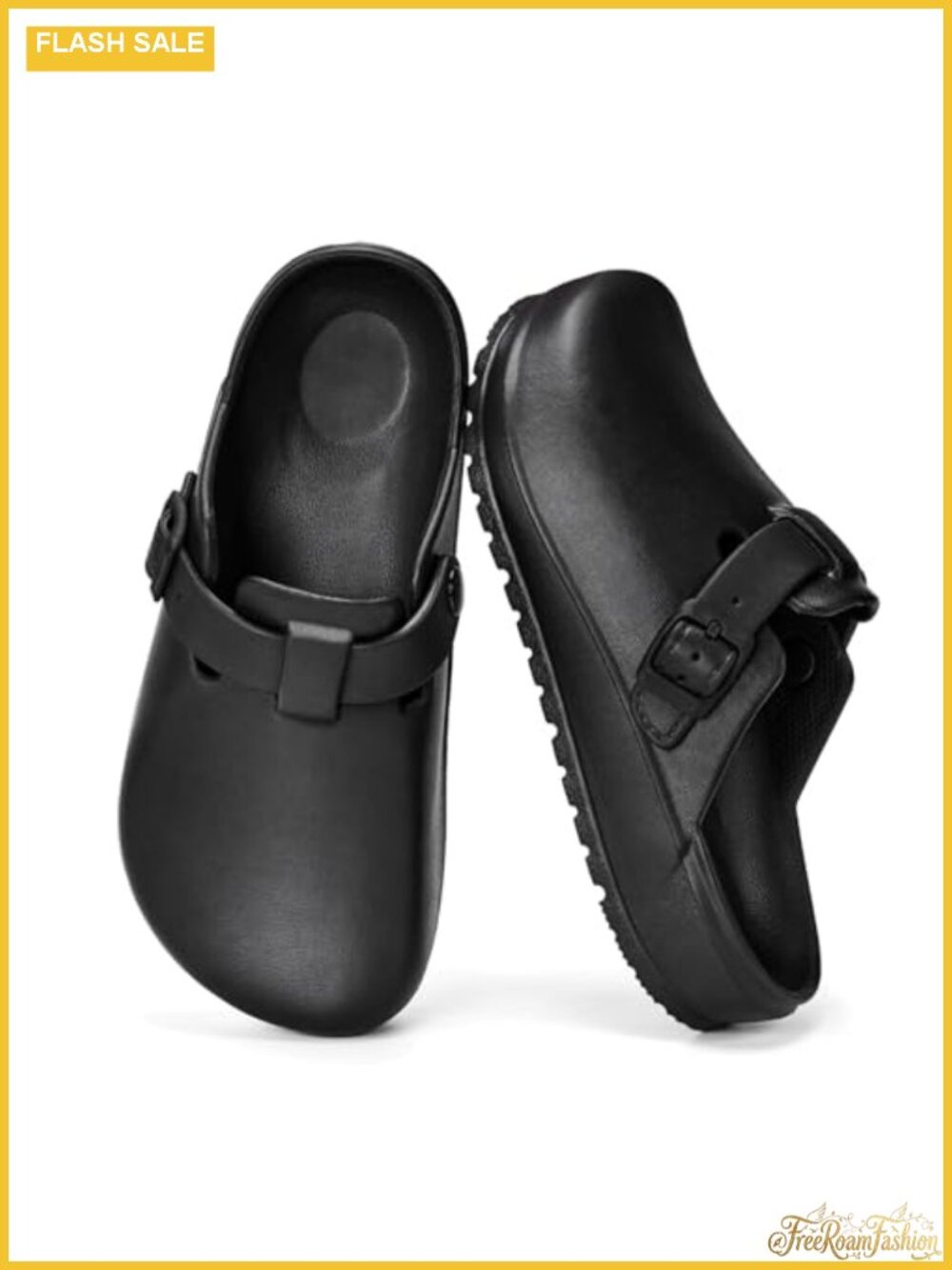 Arch Support Work Clogs Slip Resistant Orthopedic Nurse Chef Shoes